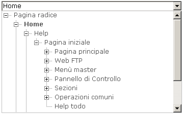 Lista della casella combinata