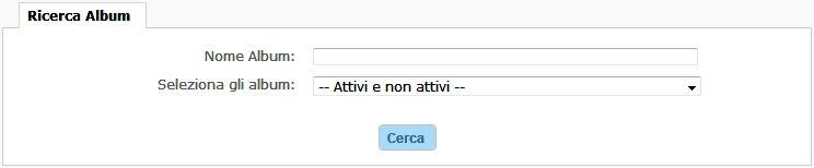 Ricerca Album