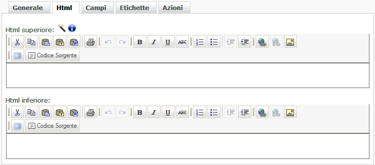 Scheda html, tabelle - ricerca